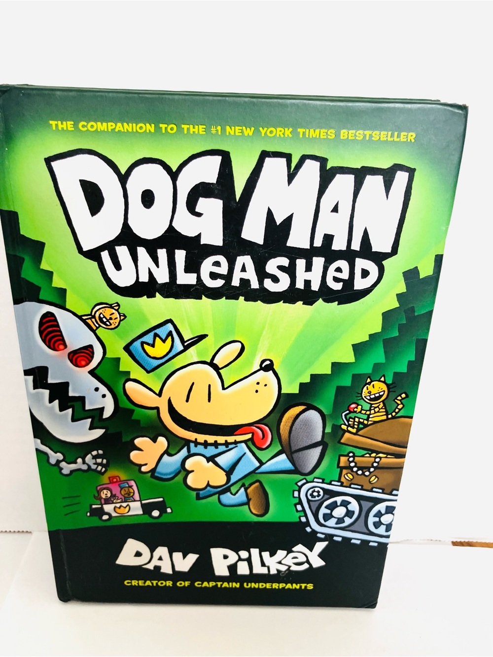 Dog Man Unleashed Hard Back Book By Dav Pilkey Scholastic